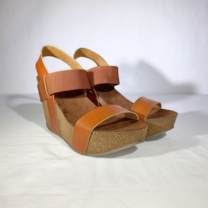 MIA - Java Luggage Wedge Sandal